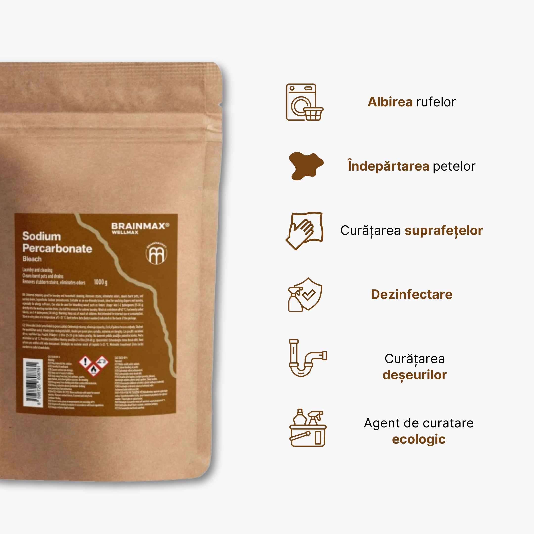 (Rumunština) BrainMax Pure organic cacao